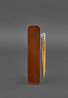 Кожаный чехол для ручки 2.0 (6 цветов на выбор) Коньяк