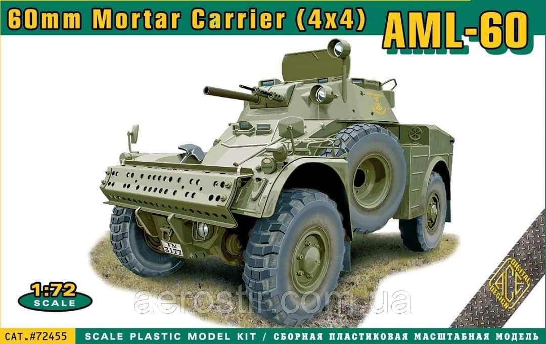 Бронеавтомобіль AML-60 (4x4) 1/72 ACE 72455