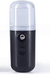 Зволожувач для шкіри обличчя Nano Mist Sprayer — Чорний