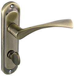 Ручки на планці A-62-012 WC L/R до замку 62*45WC