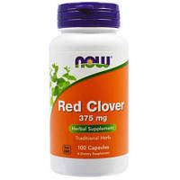 Красный клевер, Red Clover Now Foods, 375 мг 100 капсул