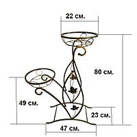 Кована підставка для квітів К-023