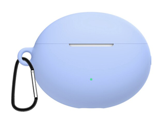 Чохол-накладка DK Silicone Candy Friendly з карабіном для Huawei FreeBuds 4i (lilac)