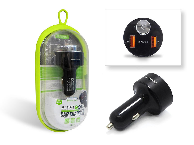 FM модулятор трансмітер Bluetooth Bavin PC378 100шт 9363