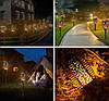 Набір садових світильників Факел🔥 4 шт [Flame Light] з ефектом полум'я 12 LED висота 48 cm, IP65🔥, фото 4