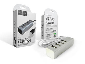 Концентратор USB-хаб Hub USBx4 Hoco (уп. 12шт) 120шт HB1-4USB