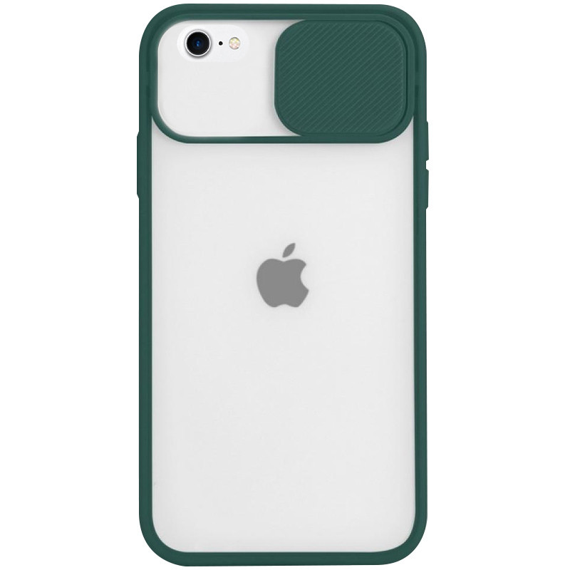 Чохол Totu Camshield зі шторкою для камери для iPhone 7/8 Plus Зелений, фото 1