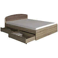 Кровать двуспальная Астория 1652х790х2032 мм кровать с двумя выдвижными ящиками для белья кровать в спальню