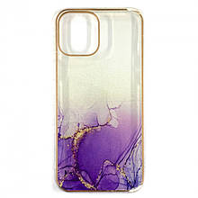 Чохол-накладка Shiny sand 2021 для iPhone 12 Pro Max пурпурова