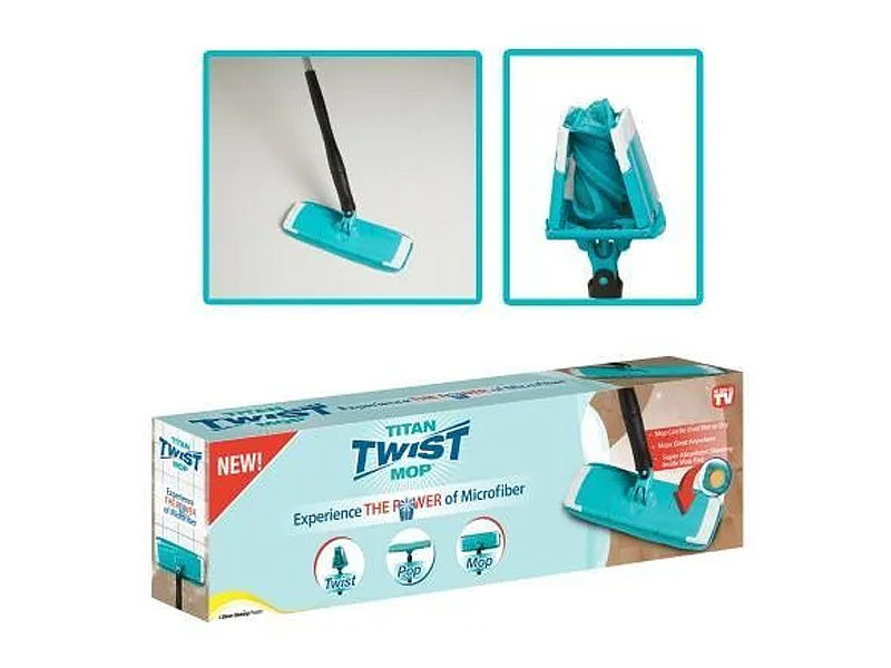 Швабра універсальна Titan Twist Mop для вологого прибирання 00074 24шт 9168