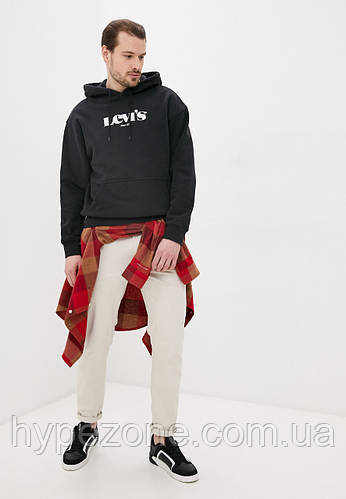Купить Худи Levis Спортивная Кофта с капюшоном Левайс, Мужская ...