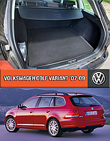 ЕВА коврик багажника Фольксваген Гольф 5 универсал 2007-2009. EVA резиновые ковры на Volkswagen Golf 5 Variant
