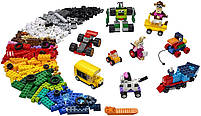 LEGO Classic Кубики й колеса 653 деталей (11014), фото 5