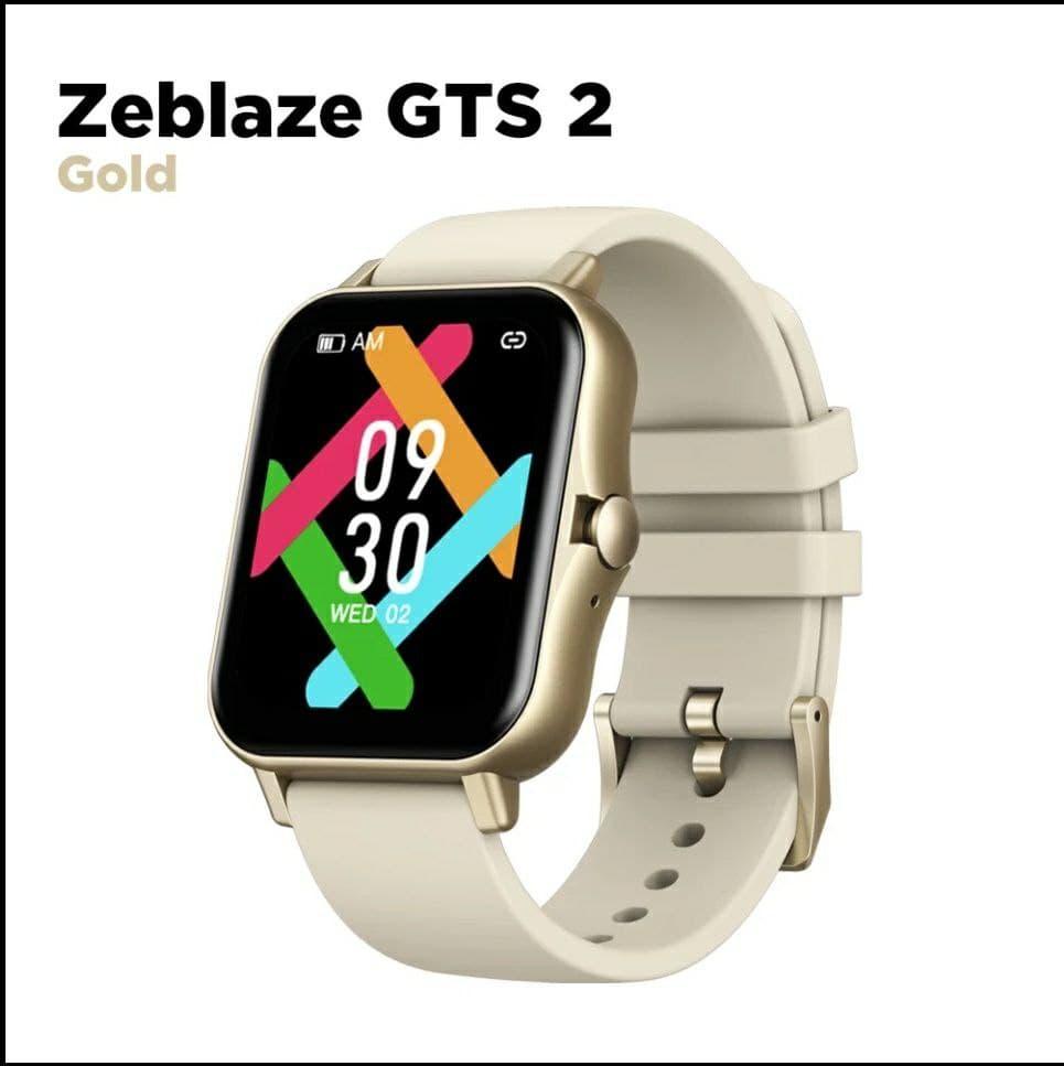 Розумні годинники Zeblaze GTS 2 Android IOS Золоті