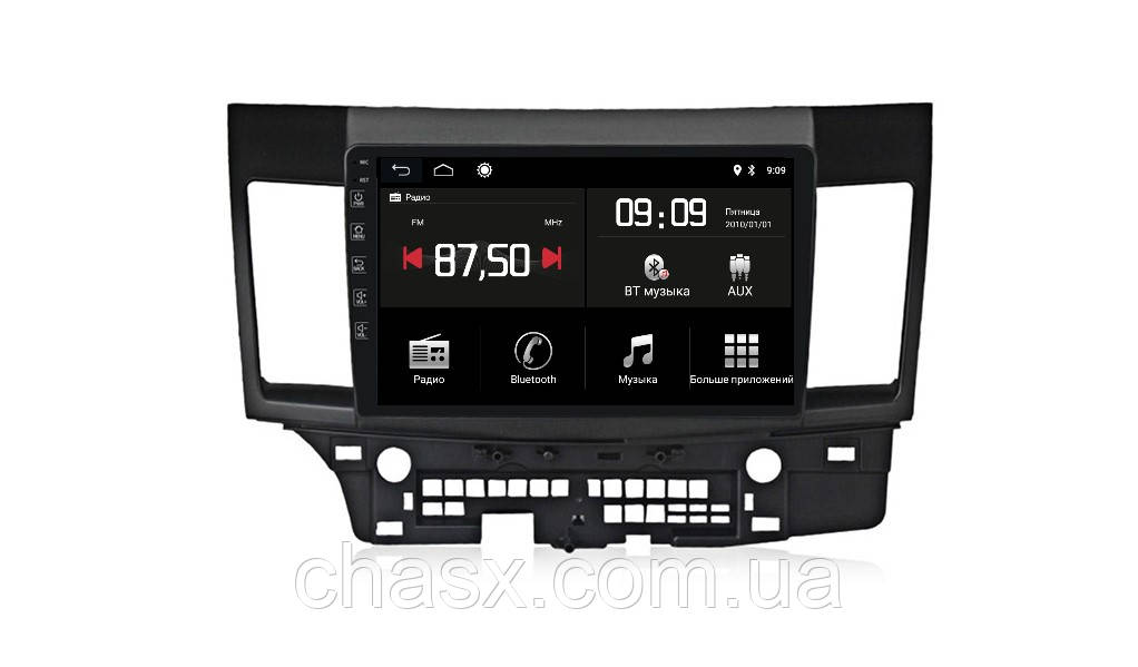 Штатна магнітола Torssen Mitsubishi Lancer X 2007-2014 MQD10232 DSP