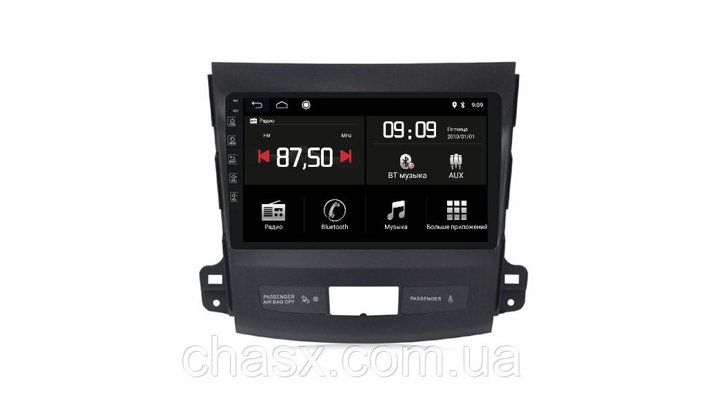 Штатна магнітола Torssen Mitsubishi Outlander XL MQD9232 DSP