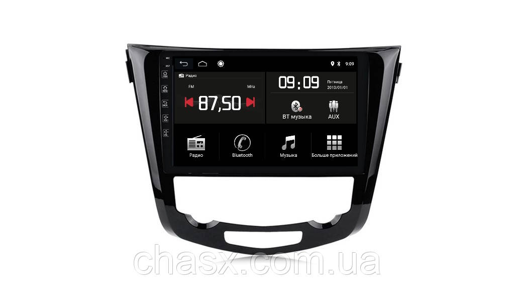 Штатна магнітола Torssen Nissan Xtrail/Qashqai 2013+ climate MQD10232 DSP