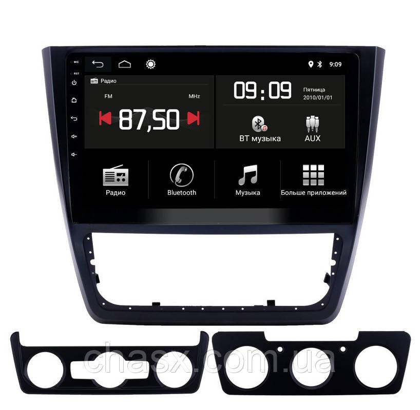 Штатна магнітола Torssen Skoda Yeti Climate MQD10232 DSP