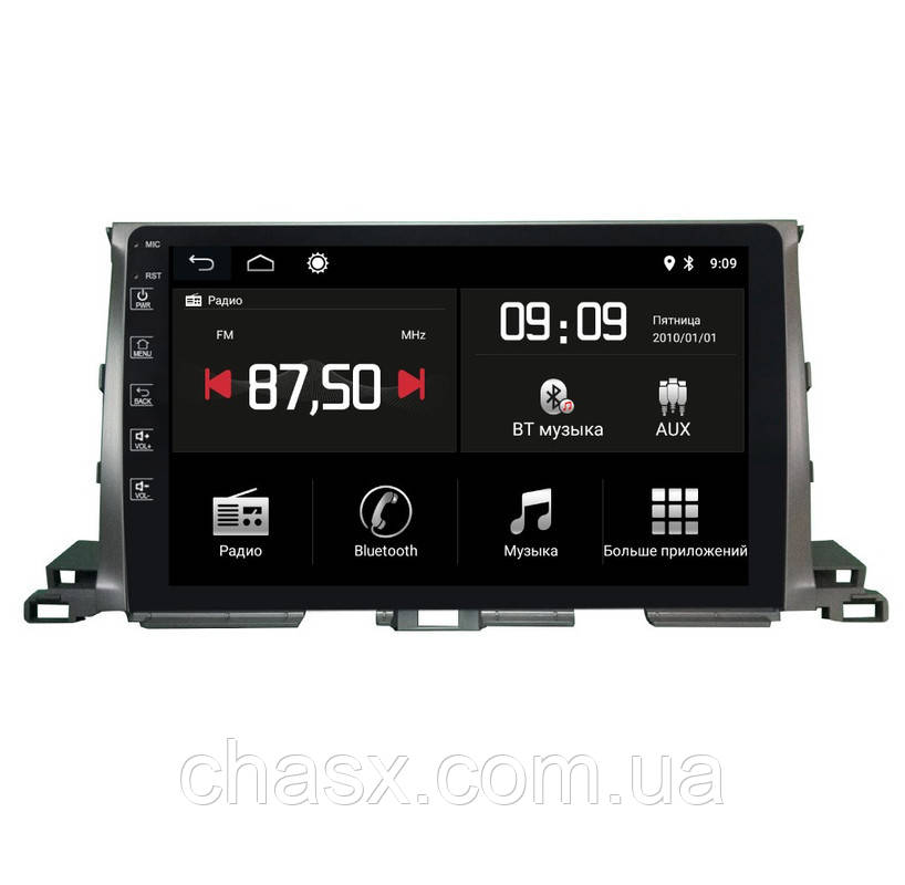 Штатна магнітола Torssen Toyota Highlander XU 50 2016 - MQD10232 DSP