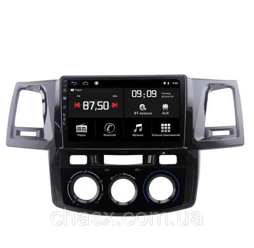 Штатна магнітола Torssen Toyota Hilux 12 Conditioner MQD9232 DSP