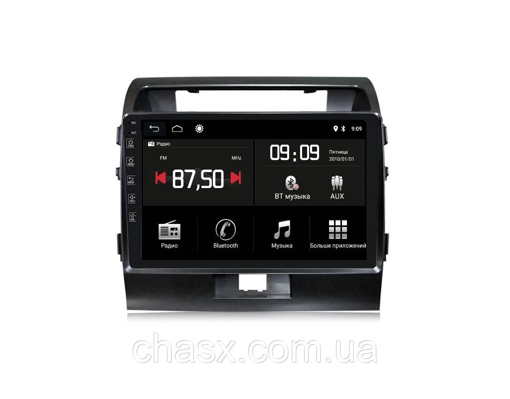 Штатна магнітола Torssen Toyota LC200 2008+ MQD10232 DSP