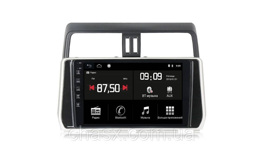 Штатна магнітола Torssen Toyota Prado 150 2017+ MQD10232 DSP
