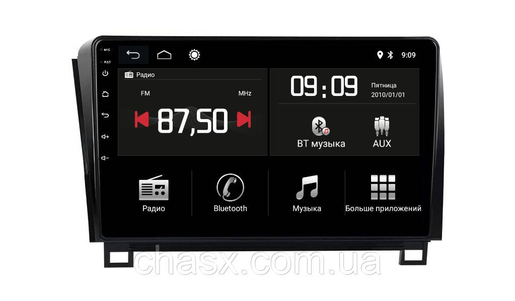 Штатна магнітола Torssen Toyota Sequoia 2007-2017/Tundra 2007-2012 MQD9232 DSP