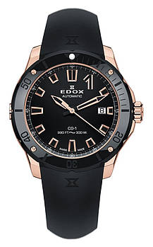 Чоловічі годинники Edox CO-1 Date Automatic 80119 37RN NIR