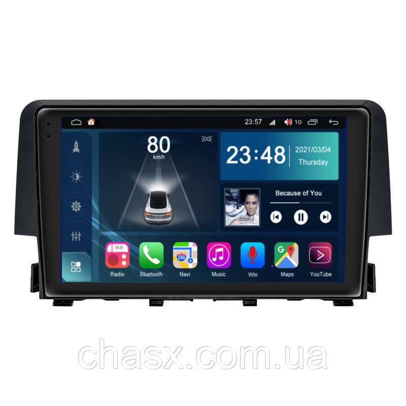 Штатна магнітола Torssen Honda Civic 16-18 F9332 4G Carplay