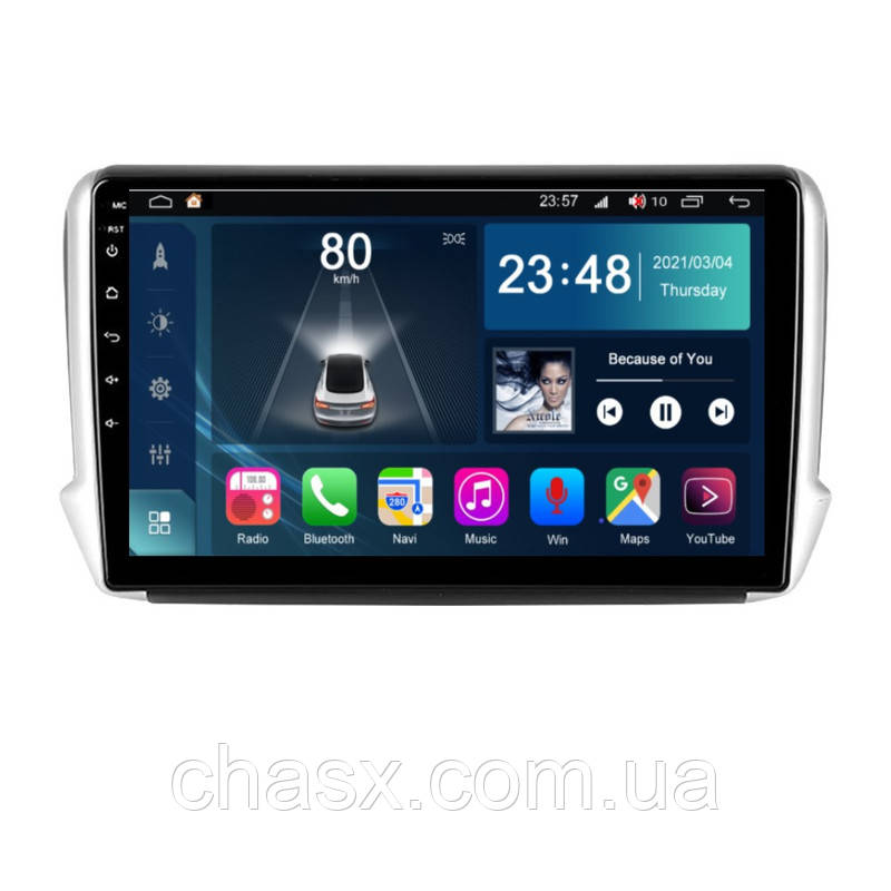 Штатна магнітола Torssen Peugeot 2008-20 F9332 4G Carplay