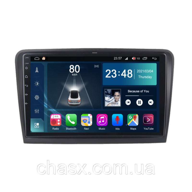Штатна магнітола Torssen Skoda Superb 13-16 F10332 4G Carplay
