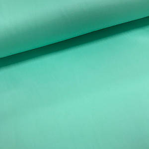 Сатин колір темної м’яти для постільної білизни, мерсеризований (ТУРЦІЯ шир. 2,4 м) (SAT-N-0039)