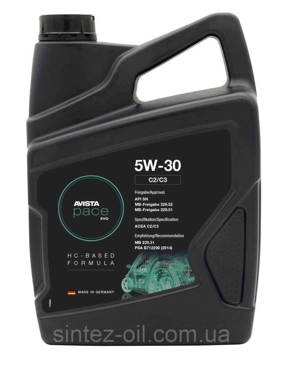 AVISTA PACE EVO US SAE 0W-16 моторне масло, 208 л