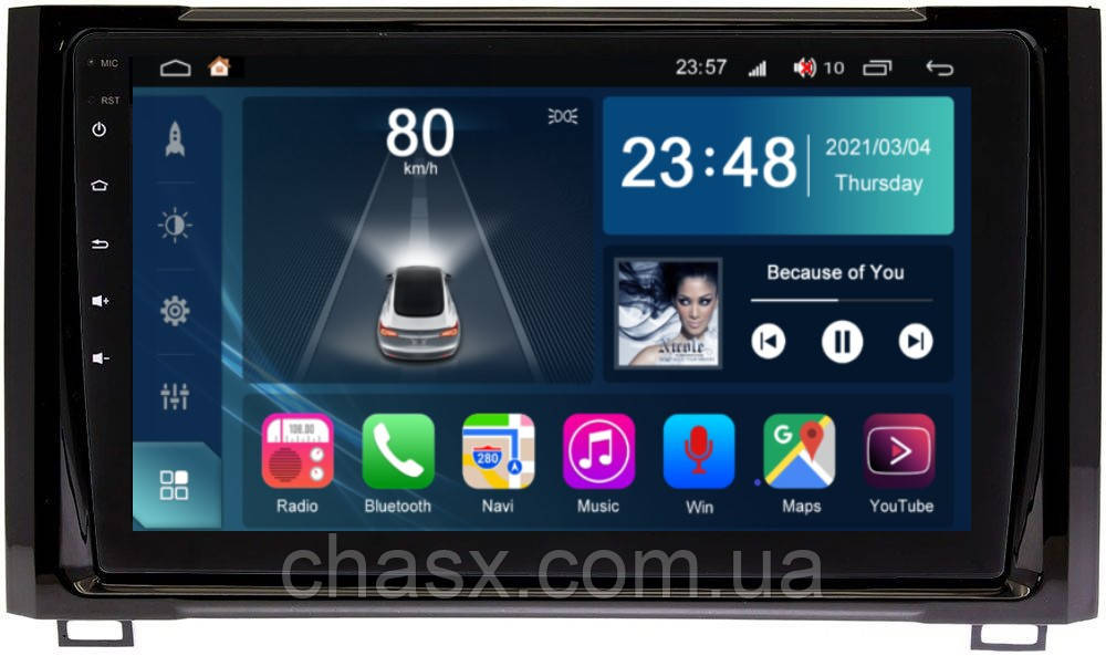 Штатна магнітола Torssen Toyota Sequoia /Tundra 2016- F9332 4G Carplay