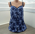 Халат жіночий на бретельці кулір Україна 108-112 розмір бавовна Україна ТОЖ-360127, фото 5