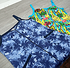 Халат жіночий на бретельці кулір Україна 108-112 розмір бавовна Україна ТОЖ-360127, фото 4