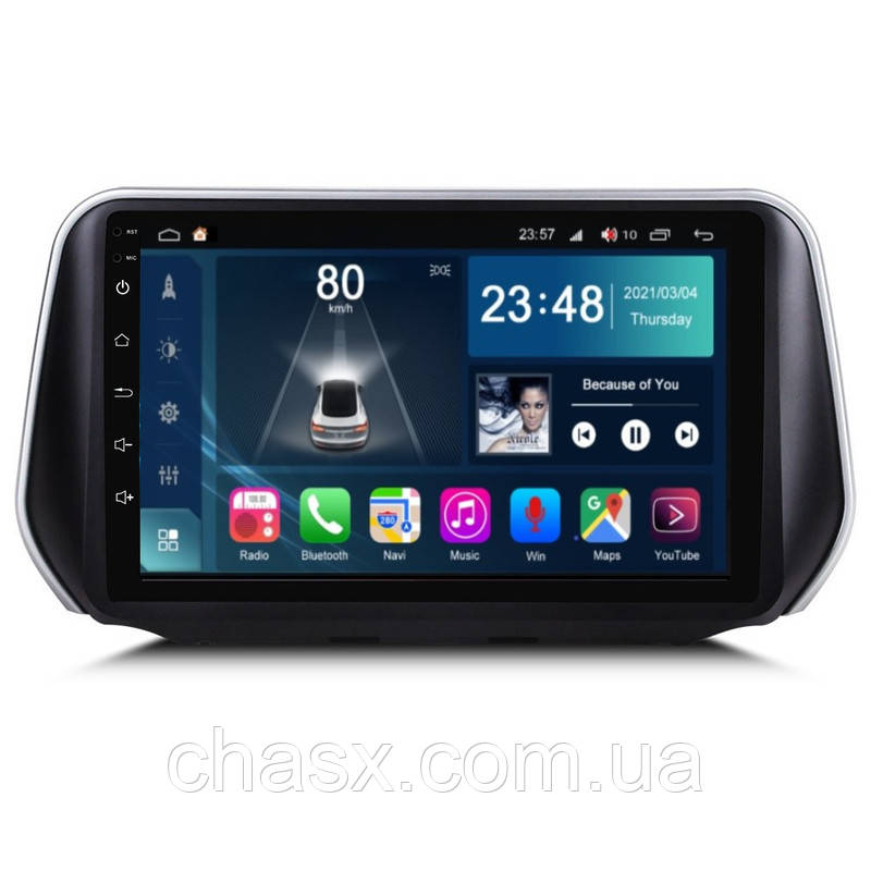 Штатна магнітола Torssen Hyundai Santa Fe/IX45 2018+ F10332 4G Carplay