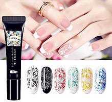 Гелева фарба для стемпінгу Mobray 8ml золото