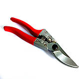 Секатор садовий Японський з високовуглецевої сталі SK-9 ОРИГІНАЛ, фото 6