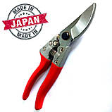 Секатор садовий Японський з високовуглецевої сталі SK-9 ОРИГІНАЛ, фото 3