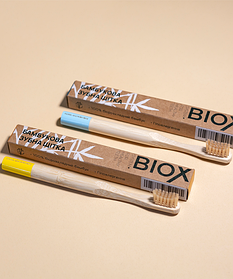 Дитяча зубна щітка Biox (бамбукова)