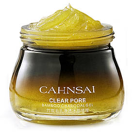 Зволожуючий гель для обличчя Сahnsai Clear Pore Bamboo Charcoal Gel, 100 г.