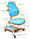 Крісло Omega KBL Evo Кids Y-220 KBL блакитне, фото 2