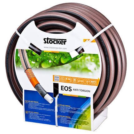 Поливний Шланг 25 м Stocker / Штокер Eos Anti Torsion, фото 1
