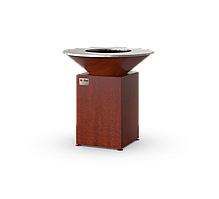 Гриль-барбекю HOLLA GRILL Original Rust закрита тумба