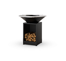 Гриль мангал барбекю (відкрита тумба) HOLLA GRILL Black Open