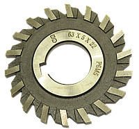 Фреза дисковая трехсторонняя 63х5х22 Р6М5 прямой зуб, ГОСТ 28527-90