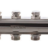 Коллекторный блок с термостатическими клапанами Koer KR.1100-06 1”x6 ways (KR2632), фото 2