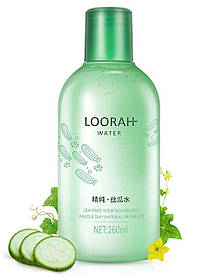 Зволожуючий тонер для обличчя з люфою Laikou LOORAH Toner, 260 мл