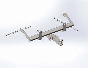 Фаркоп RENAULT КANGOO 1997-2008